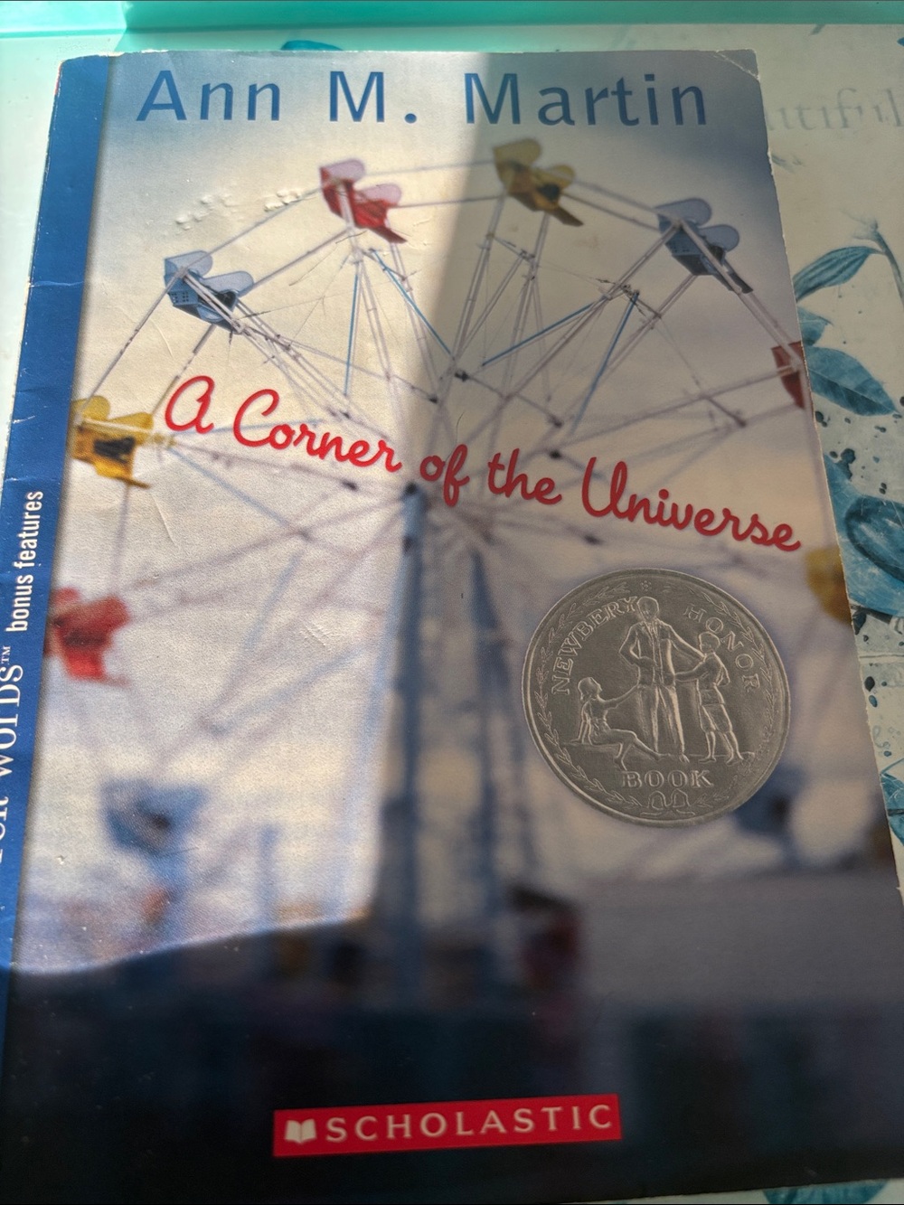 Newbery Honor book A Corner of the Universe by Ann M. Martin.
